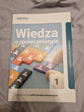 WIEDZA O SPOŁECZEŃSTWIE 1 ZAKRES PODSTAWOWY OPERON