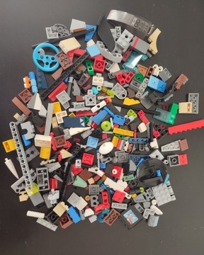 Klocki LEGO 600 g drobne mieszane REAL PHOTO