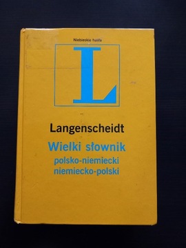 Langenscheidt Wielki słownik polsko - niemiecki, niemiecko - polski