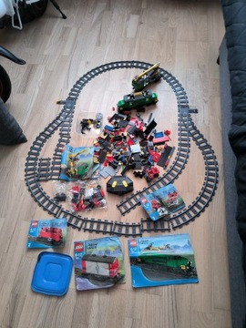 Lego City 7898 Pociąg Towarowy nie kompletny