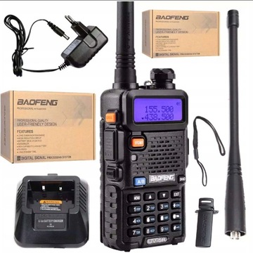 Radiotelefon BAOFENG UV-5R EU Krótkofalówka Radio