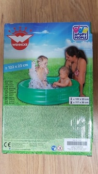 Nowy basen zielony dla dzieci Wehncke 122x23