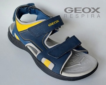 Buty sandały Geox Respira J Vaniett roz.39 rzepy