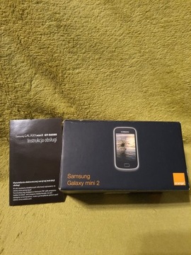 Pudełko od telefonu SAMSUNG Galaxy mini 2 