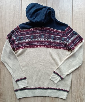 Sweter z kapturem chłopiec 14-15 lat 164cm