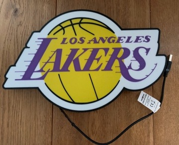 Lampka LA Lakers plafon LED kolor możliwe też inne