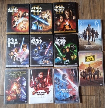 Gwiezdne wojny zestaw dvd
