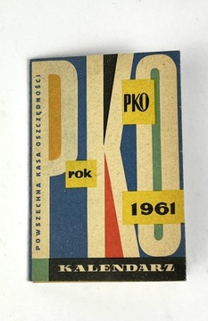 Kalendarz PKO z 1961 r.