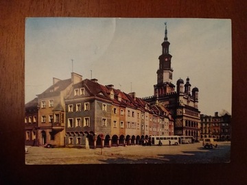 Poznań Fragment Starego Rynku 1972 