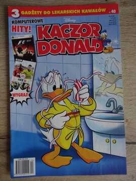 DISNEY__ KOMIKS KACZOR DONALD__ nr  40/2011