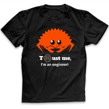 koszulka t-shirt RUST lang programista rozmiar L