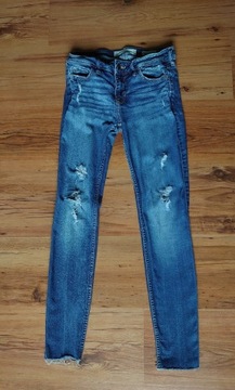 Hollister jeansy damskie Super Skinny 26/28