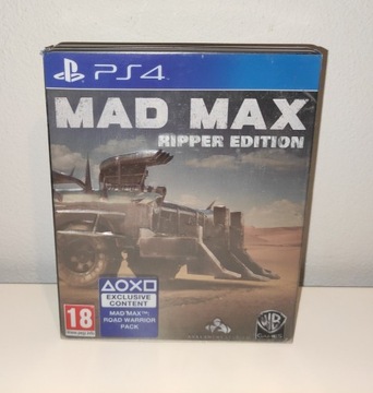 MAD MAX RIPPER EDITION GRA + STEELBOOK PS4