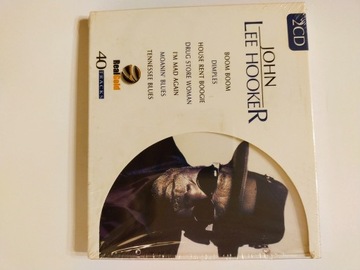 CD  JOHN LEE HOOKER  Real gold    2xCD