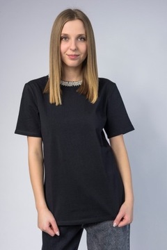 Czarna bluzka t-shirt