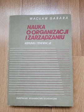 Nauka o organizacji i zarządzaniu