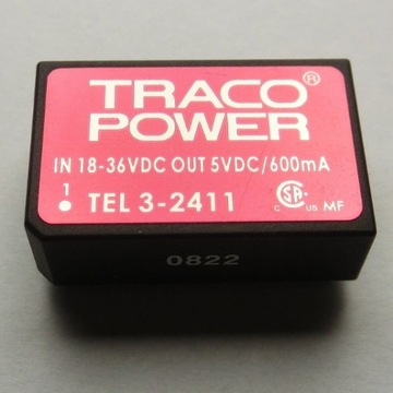 Przetwornica izolowana TEL 3-2411 TRACO POWER DCDC