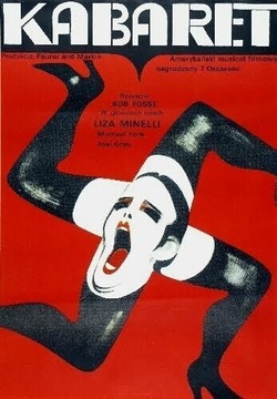 Plakat Kabaret  Bob FosseŚwierzy 1991