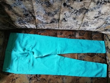 Kappahi spodnie seledynowe, pas 82-90 cm lycra