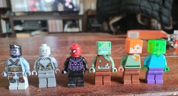 LEGO, sześć figurek 