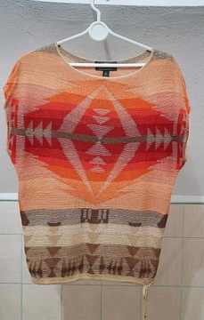 Bluzka Ralph Lauren 36 S bawełna kolory aztec