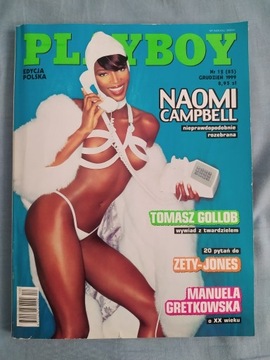 Playboy grudzień 1999 Naomi Campbell
