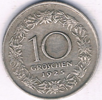 AUSTRIA 10groszy 1925