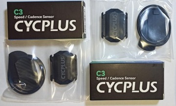 2x CYCPLUS C3, dwa czujniki kadencja / prędkość 