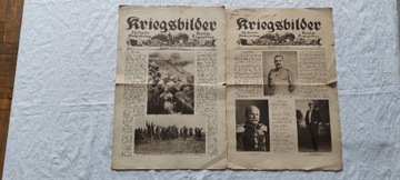 Kriegsbilder (nr 2-3) 1915 -pruska gazeta wojenna