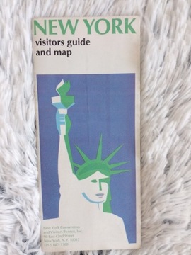 New York visitors guide and map 1978