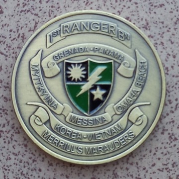 Coin 75TH RANGERS REGIMENT