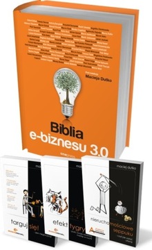 "Biblia e-biznesu 3.0" Autograf/dedykacja + bonusy