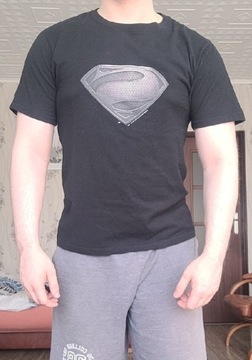 Koszulka czarna Superman