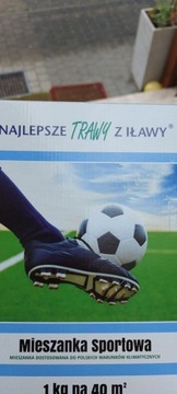 trawa 1kg trawy z iławy mieszanka sportowa