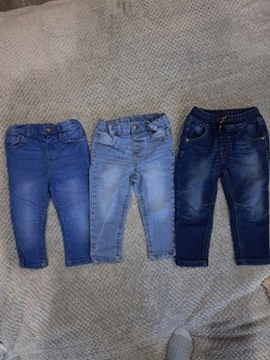 3 pary nowych jeansów 