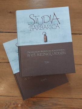 Studia Barbarica, t. 1-2, Lublin 2018