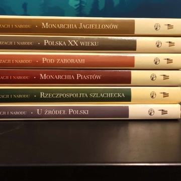 Polska Dzieje cywilizacji i narodu 6 tomów