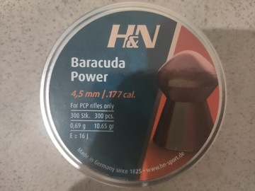 Śrut Baracuda Power 4,5 mm H&N