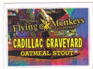 Kanada - Flying Monkeys Craft Brewery Barrie - 01 (naklejka)