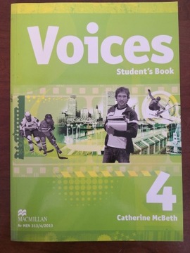 Voices 4 Student's Book Macmillan