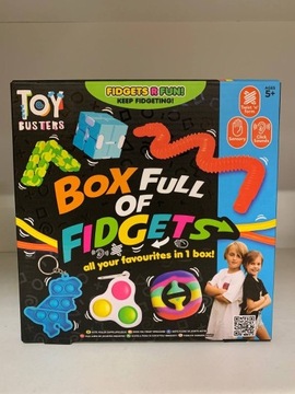 Box full of fidgets Zestaw zabawek antystresowych