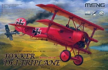 MENG MODEL QS002 - 1:32 Fokker Dr.I Triplane