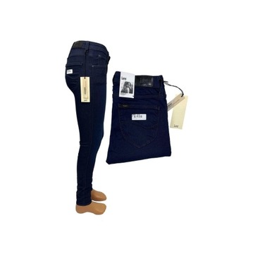 Spodnie damskie Lee Scarlett Skinny Blue W26 L33