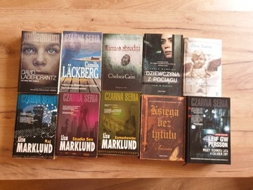 Pakiet 10 książek Liza Marklund i inni