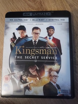 Kingsman:Tajne służby 4K, blu-ray + Digital bez pl