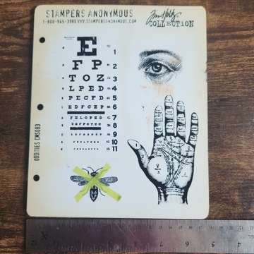 Stemple gumowe Stampers Anonymous Tim Holtz - Oddities CMS083