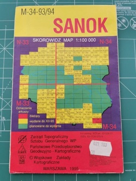 Sanok topo 1995