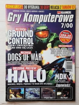 Gry Komputerowe 07/00 07/2000 - stan BDB