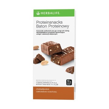 Herbalife Baton proteinowy smak czekolada 14 szt.