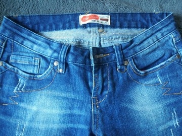 Spodnie jeans rozm. 36 jak nowe